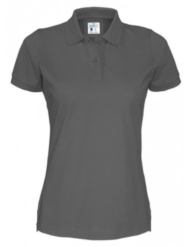 Frauen-Poloshirt pique ss