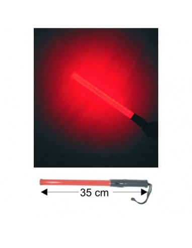 Bâton lumineux Flashmate rouge 35cm