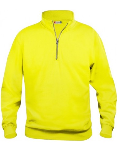 Sweatshirt Basic Zip-Kragen