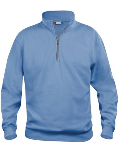 Sweatshirt Basic Zip-Kragen