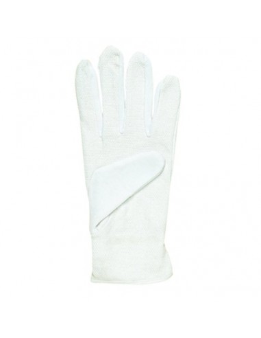 Gant coton fin Resista-tex blanc