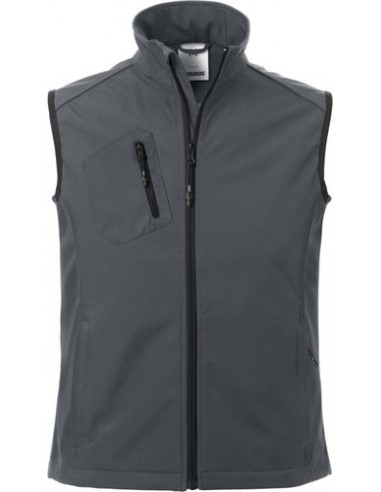 Gilet Softshell 1506 gris foncé